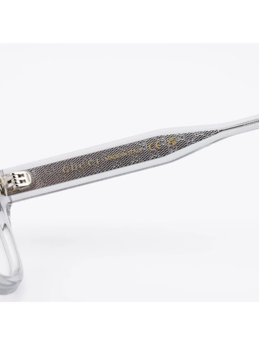 Gucci GG2071OL 005 Eyeglasses Grey 52mm Rectangle Frame